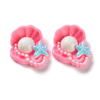 Marine Series Resin Cabochons&nbsp;CRES-Z012-01A-1