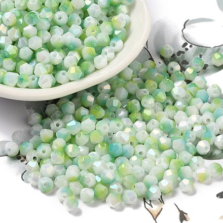 Two Tone Baking Paint Glass Seed Beads SEED-C004-03E-1