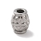 Non-Tarnish 304 Stainless Steel Beads, Column, Stainless Steel Color, 8x6.5mm, Hole: 2.2mm