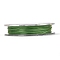 Strong Stretchy Beading Elastic Thread, Flat Elastic Crystal String, Green, 0.8mm, about 10.93 yards(10m)/roll