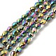 Electroplate Glass Bead Strands&nbsp;EGLA-R045-7x6mm-03-1