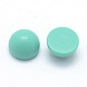 Synthetic Green Turquoise Cabochons&nbsp;G-P393-R09-4mm-2