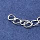 Rack Plating Brass Curb Chain Extender&nbsp;KK-Q807-15S-3