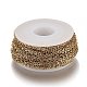 Ion Plating(IP) 304 Stainless Steel Cable Chains&nbsp;CHS-A006-02B-G-3