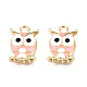Alloy Enamel Pendants&nbsp;X-ENAM-S119-014B-2