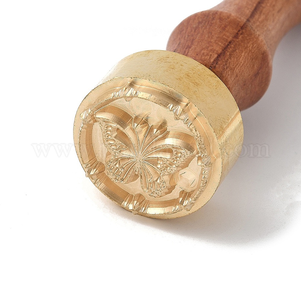 7-Piece Wooden Stamp Set For Clay & DIY Crafts - Flower, Heart, Maple Leaf Patterns