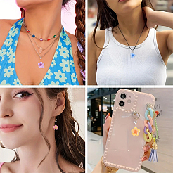 20Pcs 10 Style Resin Pendant Decorations&nbsp;HJEW-YW00120