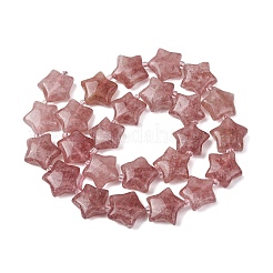 Synthetic Strawberry Quartz Beads Strands&nbsp;G-K359-E15