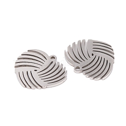 Non-Tarnish 5Pcs 201 Stainless Steel Pendants&nbsp;STAS-M056-02A-P