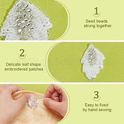 Computerized Embroidery Cloth Iron on/Sew on Patches&nbsp;DIY-FG0006-29B