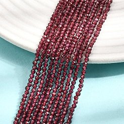 Imported Natural Garnet Beads Strands&nbsp;G-A129-2mm-05