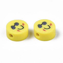 Handmade Polymer Clay Beads Strands&nbsp;X-CLAY-T020-05