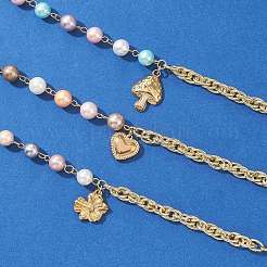304 Stainless Steel Charm Bracelets&nbsp;BJEW-JB12682