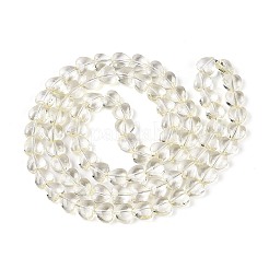 Baking Paint Transparent Glass Beads Strands&nbsp;DGLA-N021-01A-03