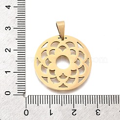 201 Stainless Steel Pendants&nbsp;STAS-R166-06G