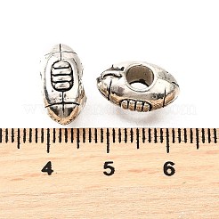 Tibetan Style Alloy European Beads&nbsp;TIBE-L008-29AS