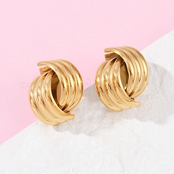 304 Stainless Steel Stud Earrings&nbsp;EJEW-S265-04G