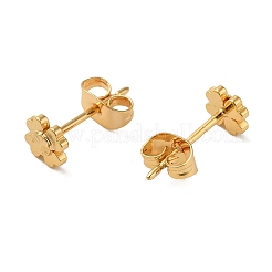 Brass Earrings&nbsp;LS-EJEW-O003-01E-G