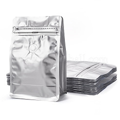 10Pcs BOPP and Aluminized PET and PE Resealable Coffee Zipper Bags with Valve&nbsp;ABAG-TA0001-93E
