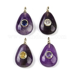 Natural Mixed Gemstone Pendants&nbsp;G-H322-01G