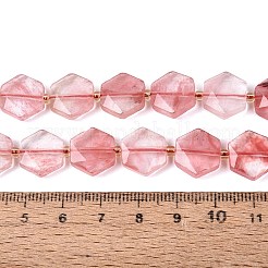 Cherry Quartz Glass Beads Strands&nbsp;G-N368-01A-21