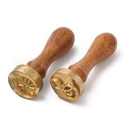 (Defective Closeout Sale: Oxidized)Wood Wax Seal Handles&nbsp;STAM-XCP0001-02LG