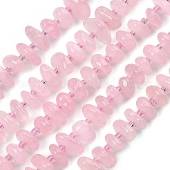 Natural Rose Quartz Beads Strands&nbsp;X-G-F821-B02-01