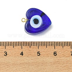 Handmade Evil Eye Lampwork Pendants&nbsp;PALLOY-JF05643-01