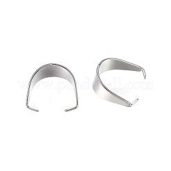 Tarnish Resistant 304 Stainless Steel Snap on Bails&nbsp;STAS-D448-081P