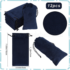 12Pcs Velvet Glasses Storage Drawstring Bag&nbsp;ABAG-BBC0001-16C