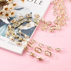 Handmade 3 Strands 3 Styles CCB Plastic Cable Chains&nbsp;AJEW-JB00960