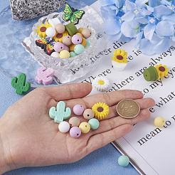 16 Style Silicone Beads&nbsp;SIL-TA0001-45
