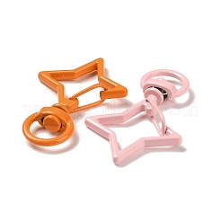 Spray Painted Alloy Swivel Clasps&nbsp;FIND-L016-01