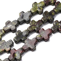 Natural Dragon Blood Beads Strands&nbsp;G-I369-A27-02