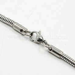 Tarnish Resistant Herringbone Chain Necklace for Men&nbsp;NJEW-F027-16-3mm