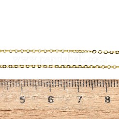 Brass Cable Chain Necklaces Making&nbsp;MAK-P011-01G