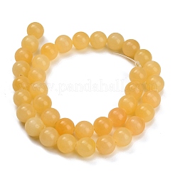 Natural Yellow Calcite Beads Strands&nbsp;GG-CBAA3AB-02-10mm