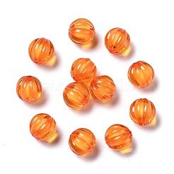 Autumn Theme Transparent Acrylic Beads&nbsp;TACR-S089-10mm-11