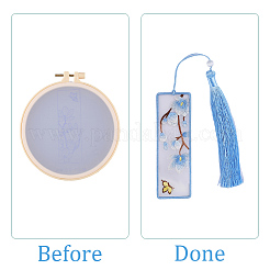 DIY Bookmarks Embroidery Starter Kit&nbsp;DIY-WH20816-004B