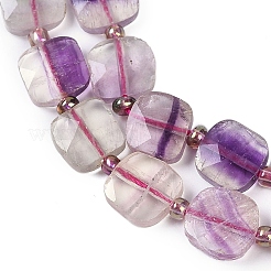 Natural Colorful Fluorite Beads Strands&nbsp;G-G182-H01-02