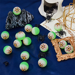Craft Plastic Toys Bouncy Ball&nbsp;DIY-WH0578-67