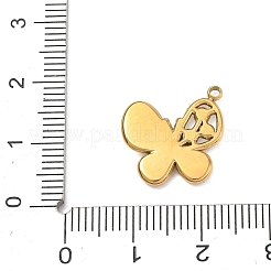 304 Stainless Steel Enamel Pendants&nbsp;SA-CBAAE04-06G-02