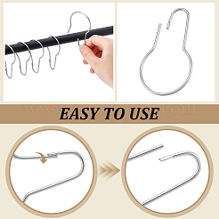 400Pcs Push Gate Snap Keychain Clasp Findings&nbsp;FIND-WA0001-11