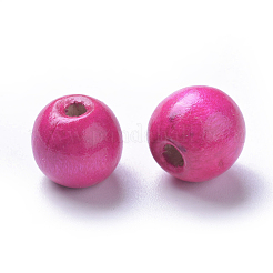 Dyed Natural Wood Beads&nbsp;WOOD-R249-066