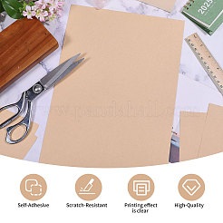 Kraft Paper PVC Stickers&nbsp;DIY-WH0899-410A