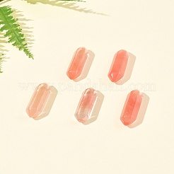5Pcs Cherry Quartz Glass Healing Stones&nbsp;G-FS0005-83H