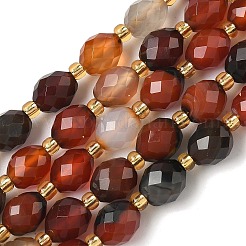 Natural Carnelian Beads Strands&nbsp;G-F809-A52-01