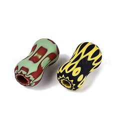 Handmade Millefiori Glass Bone Shape Beads&nbsp;LA-N002-38C