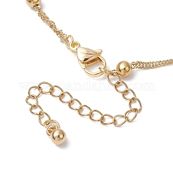2Pcs 2 Colors 304 Stainless Steel Singapore Chain Bracelets Making&nbsp;AJEW-JB01307