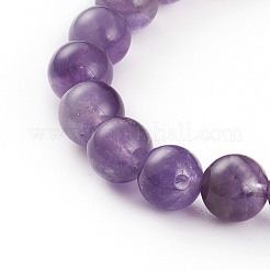 Round Natural & Synthetic Gemstone Stretch Beaded Bracelets&nbsp;BJEW-JB05826